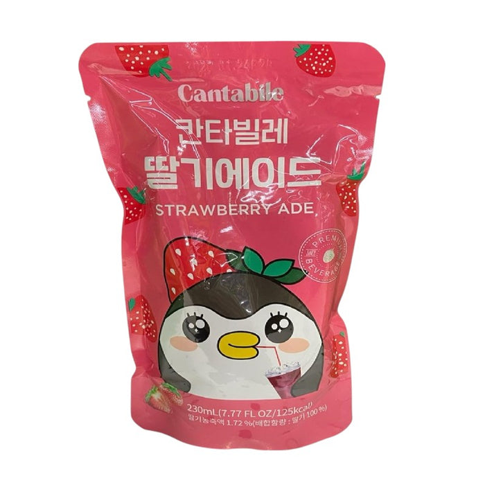 BEBIDA CANTABILE 10 x 230 ML FRESA ADE ASIA