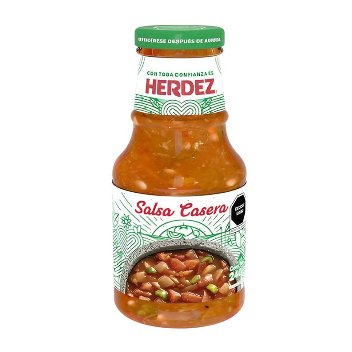 Herdez Salsa Casera Glass 6 x 240 g