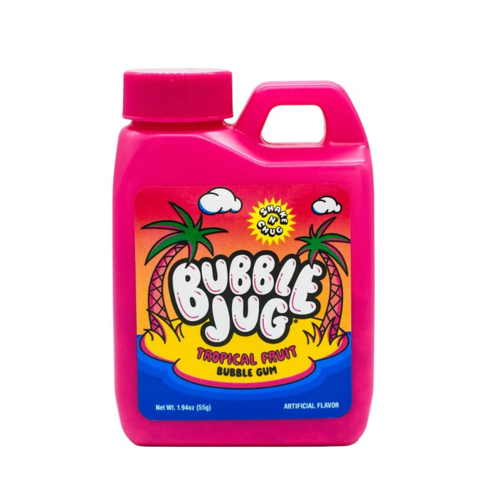 Candy Bubble Jug 12 x 55 g Kaugummi mit tropischen Früchten