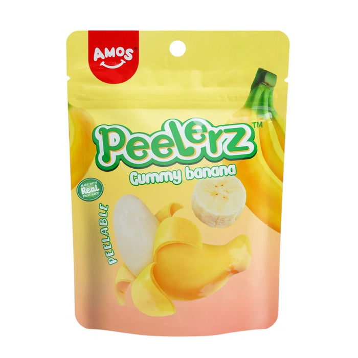 CANDY AMOS 120 GR PEELERZ GOMITAS DE PLÁTANO