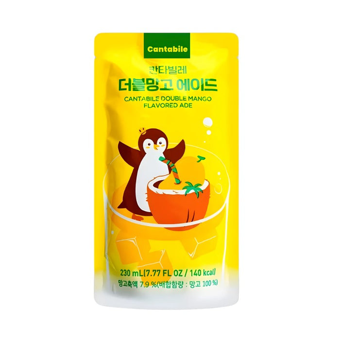 BEBIDA CANTABILE 10 x 230 ML DOBLE MANGO ADE ASIA
