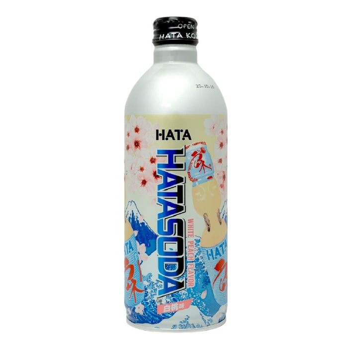 BEVER HATA 500 ML REFRESCO DE MELOCOTÓN BLANCO ASIÁTICO