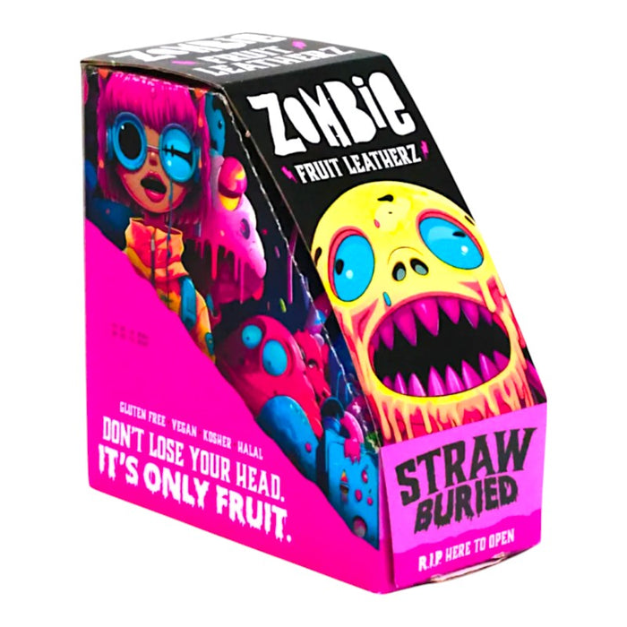 CANDY ZOMBIE 12 x 25 GR BARRAS ENTERRADAS DE PAJA
