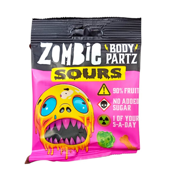 GOMITAS BODY PARTZ CANDY ZOMBIE 35 GR ÁCIDAS