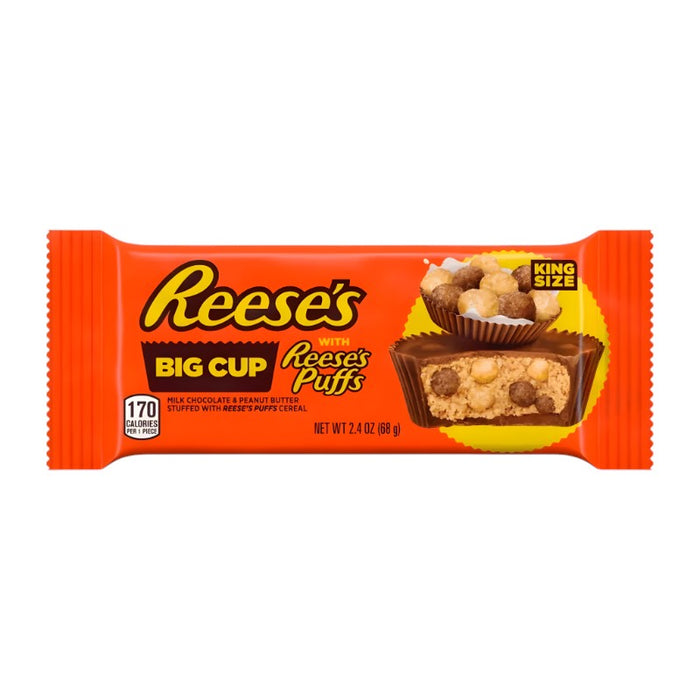 DULCES REESES 16 x 68 GR KING SIZE TAZA GRANDE CON HOJALDRE