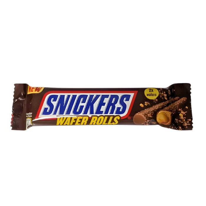 CANDY SNICKERS 12 ROLLOS DE OBLEA DE 24 GR