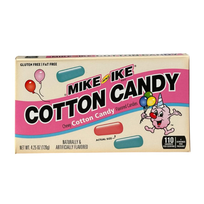 CARAMELOS MIKE & IKE 120 GR ALGODÓN DE AZÚCAR