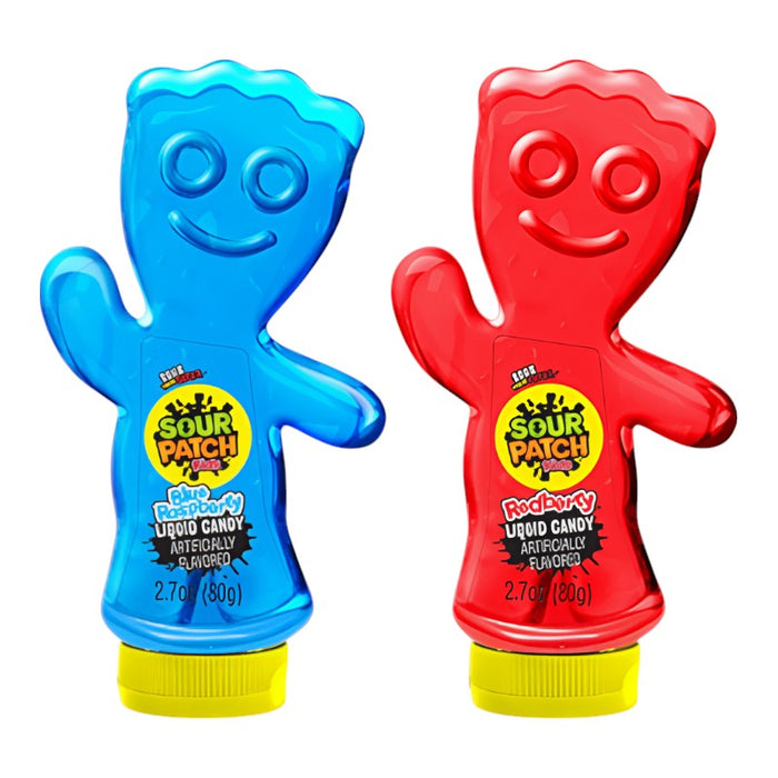 CARAMELOS SOUR PATCH KIDS 12 x 77 GR CARAMELOS LÍQUIDOS DE FRAMBUESA AZUL Y ARÁNDANOS ROJOS