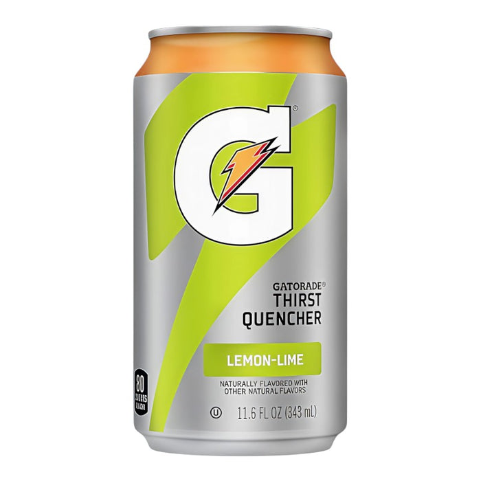 BEBIDA GATORADE LATA DE 343 ML LIMÓN Y LIMA