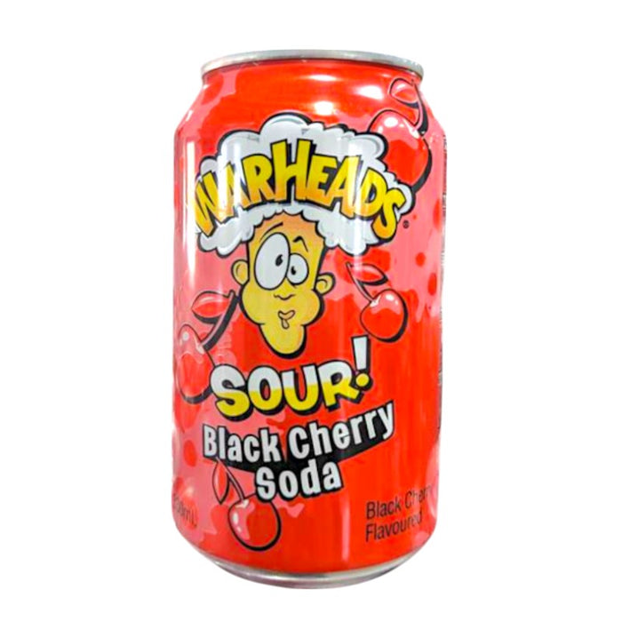 BEVER WARHEADS 330 ML REFRESCO ÁCIDO CEREZA NEGRA (PFAND)