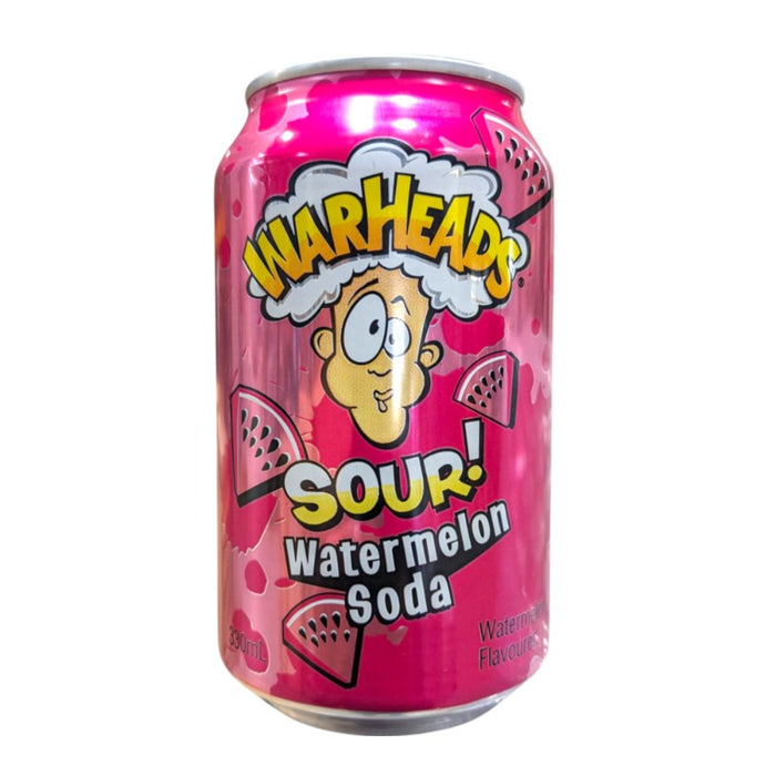 BEVER WARHEADS 330 ML REFRESCO ÁCIDO SANDÍA (PFAND)