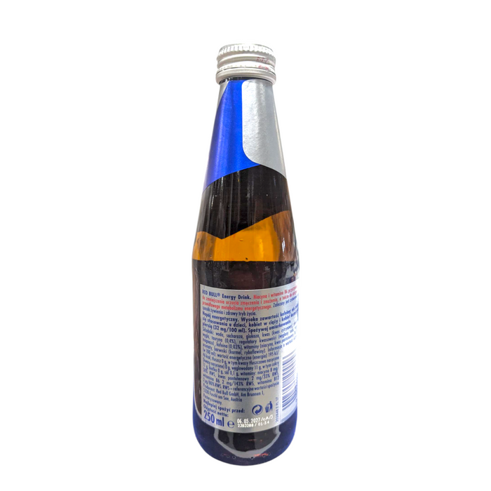 BEBIDA RED BULL BOTELLA DE VIDRIO 250 ML