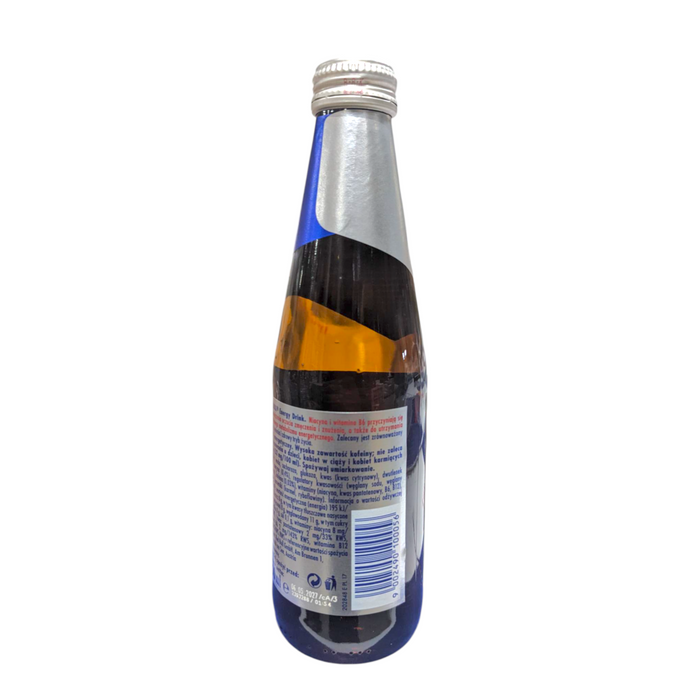 BEBIDA RED BULL BOTELLA DE VIDRIO 250 ML