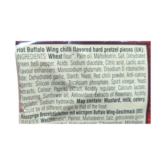 SNACK SNYDERS 110 GR PRETZEL PIECES HOT BUFFALO WINGS