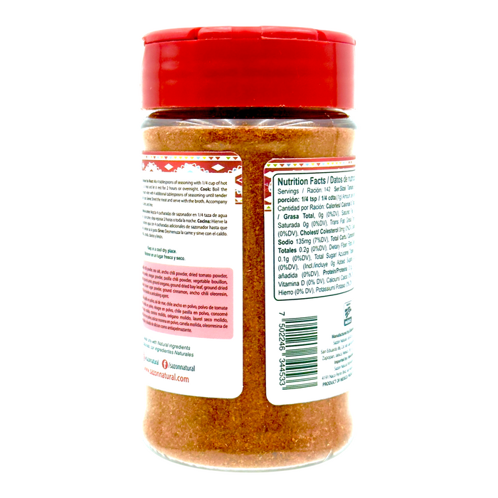 SAZON NATURAL 142 GR SAZONADOR PARA BIRRIA