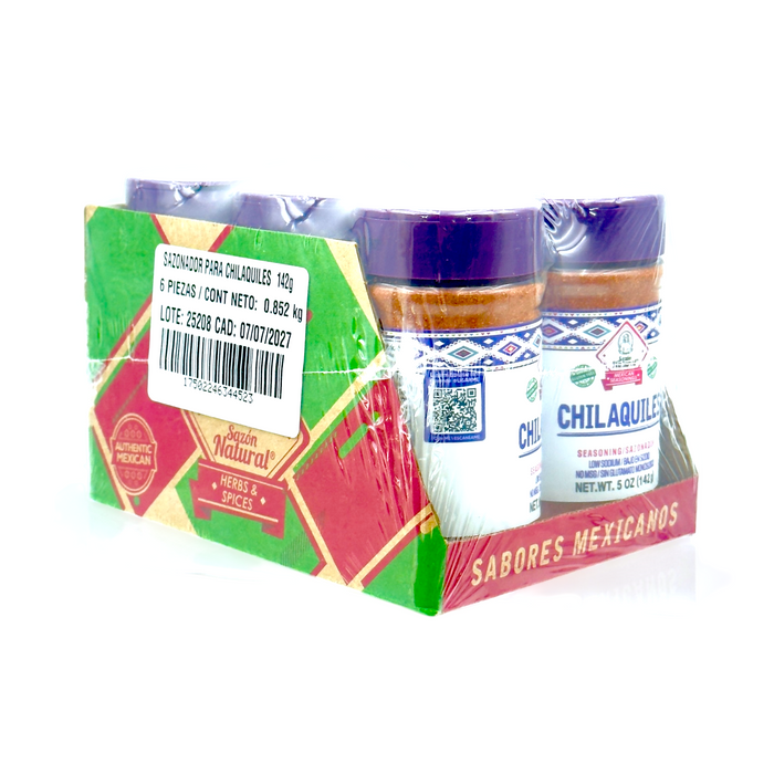 SAZON NATURAL 142 GR SAZONADOR PARA CHILAQUILES