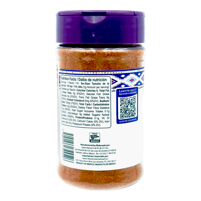 SAZON NATURAL 142 GR SAZONADOR PARA CHILAQUILES