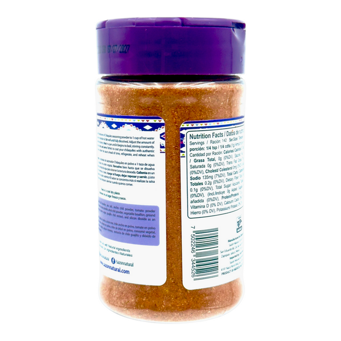 SAZON NATURAL 142 GR SAZONADOR PARA CHILAQUILES