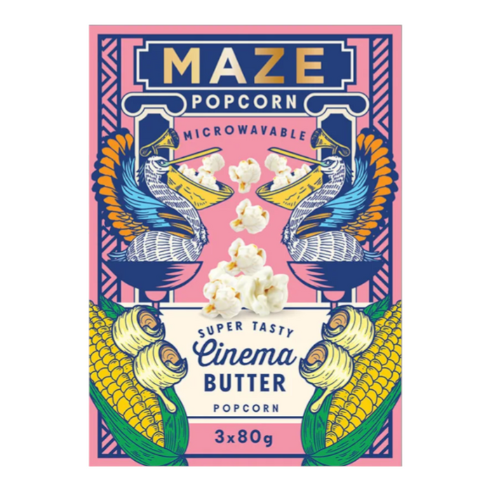 SNACK MAZE 240 GR PALOMITAS DE MAÍZ MANTEQUILLA CIMENA