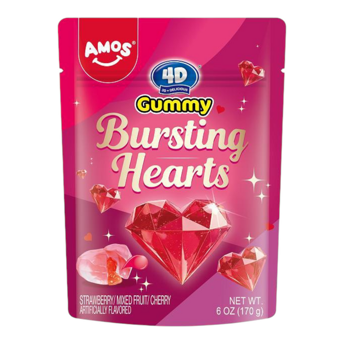 CANDY AMOS 65 GR 4D BURSTING HEARTS