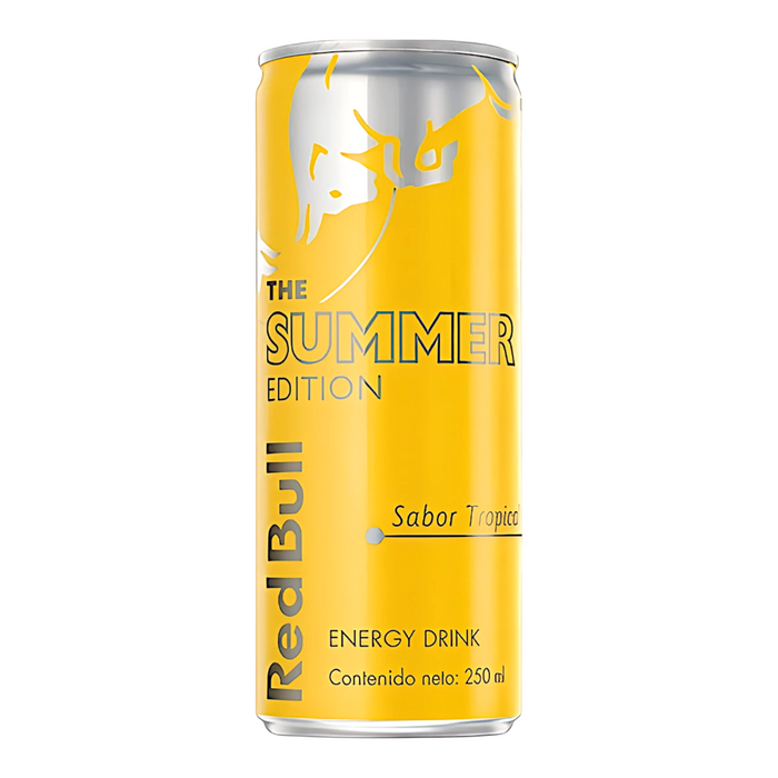 BEVER RED BULL 250 ML YELLOW TROPICAL