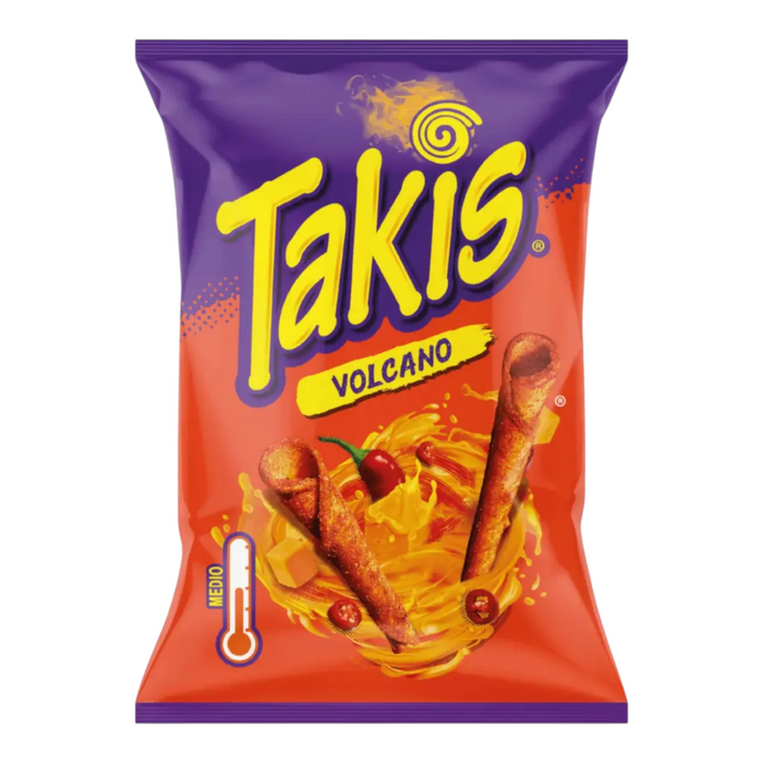 SNACK TAKIS 100 GR INTENSE VULCANO (EU)
