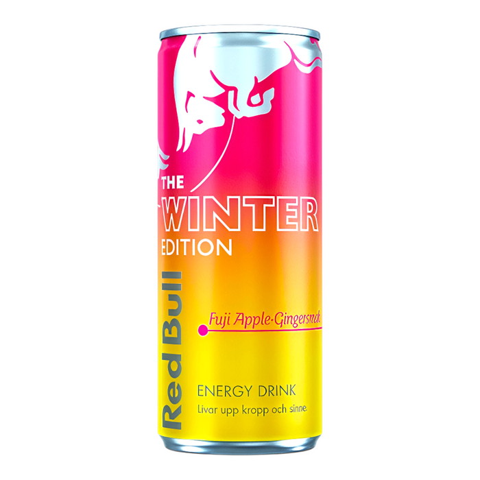 BEVER RED BULL 250 ML THE WINTER EDITION APPLE FUJI & GINGER