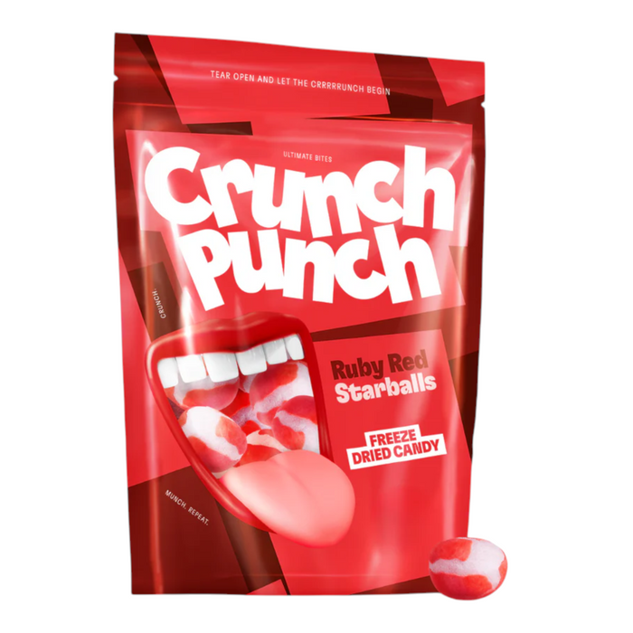 CANDY CRUNCH PUNCH 50 GR RUBY RED STARBALLS