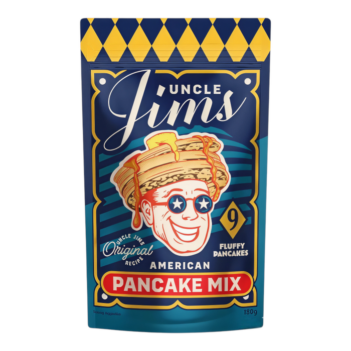 HARIN UNCLE JIMS 180 GR AMERICAN PANCAKE MIX