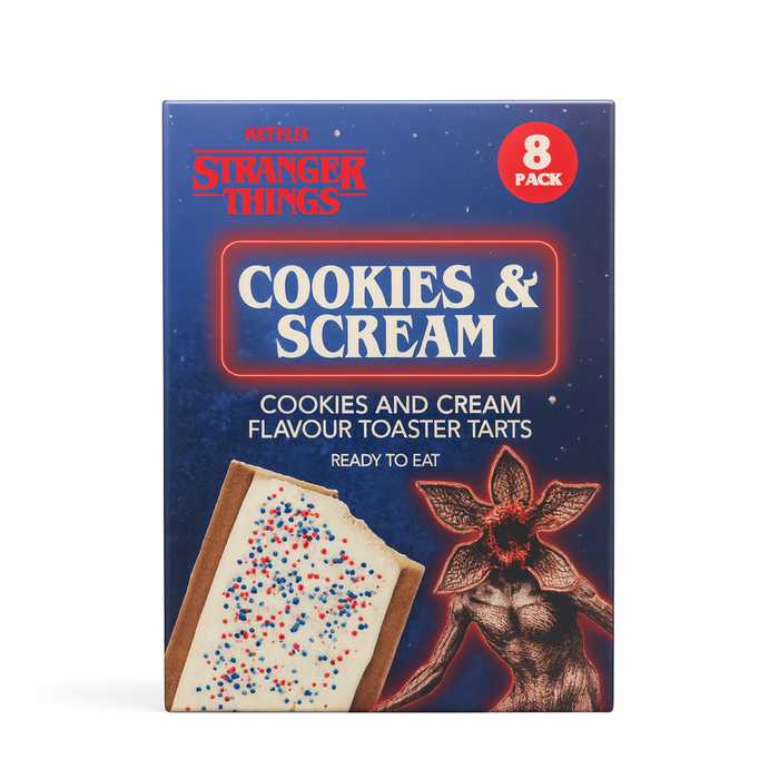 PASTR STRANGER THINGS 280 GR TOASTER TARTS COOKIES & CREAM