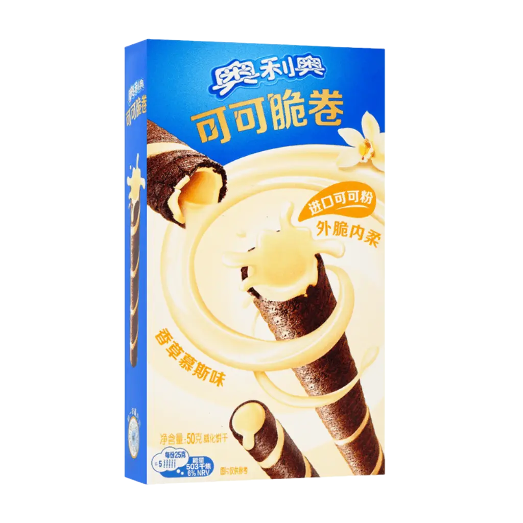 COOKI OREO 50 GR ROLLO CRUJIENTE VAINILLA ASIÁTICO