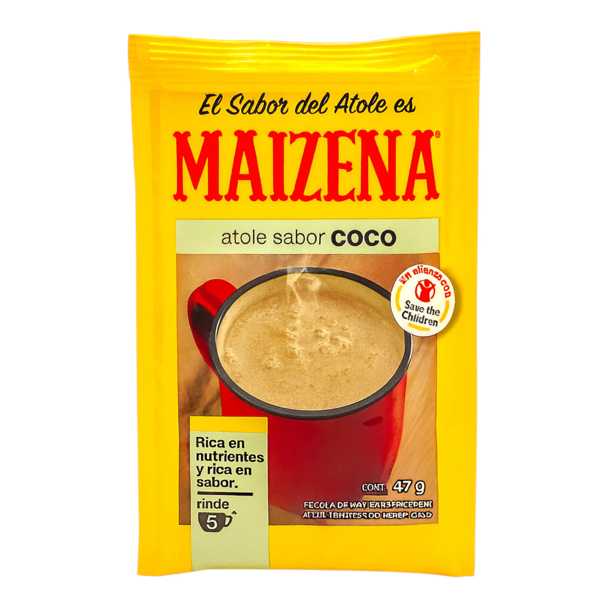 Atole Maizena Kokosnuss 24 x 47 g