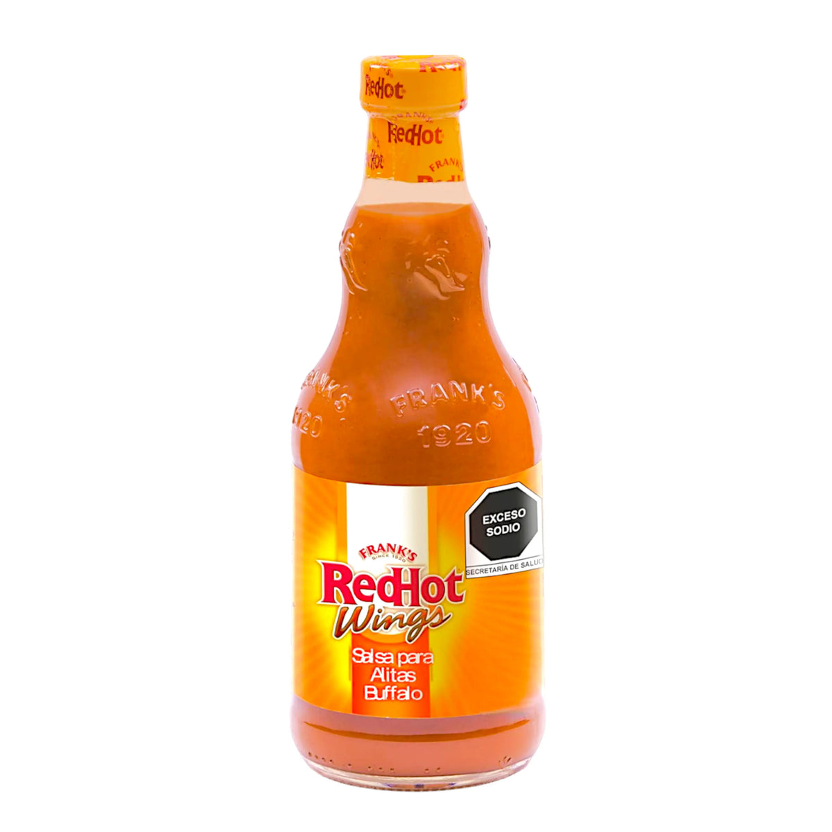 SALPIC FRANKS RED HOT 354 ML SALSA PARA ALITAS DE BÚFALO (EDICIÓN MÉXICO)