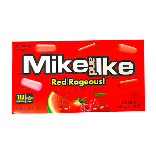 CANDY MIKE & IKE 120 GR RED RAGEOUS THEATER BOX
