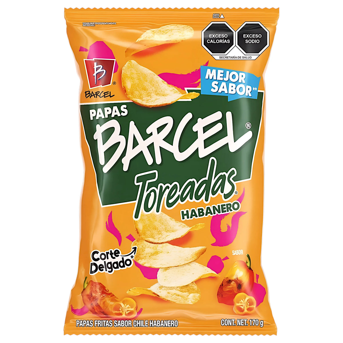 SNACK BARCEL 170 GR PAPAS TOREADAS