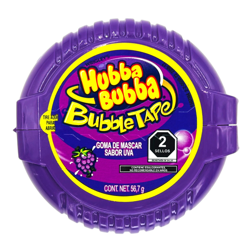 CANDY HUBBA BUBBA 6 x 56 GR UVA (EDICIÓN MÉXICO)