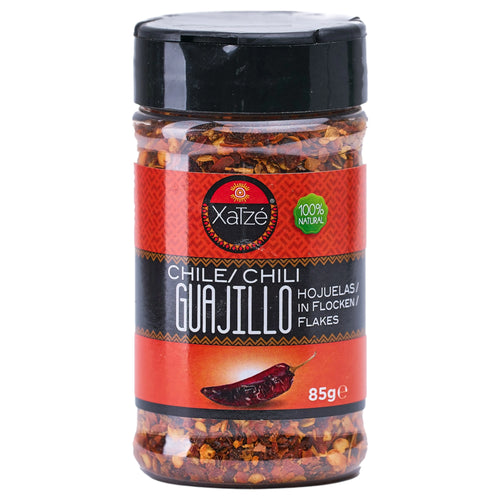CHILE XATZE 85 GR CHILE GUAJILLO HOJUELAS