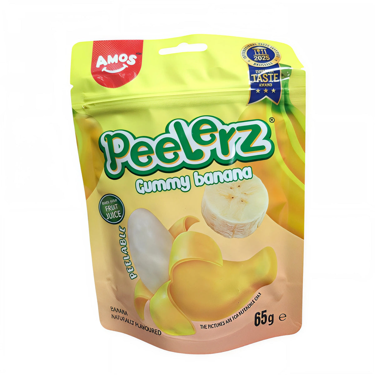 CANDY AMOS 65 GR PEELERZ GUMMY BANANA