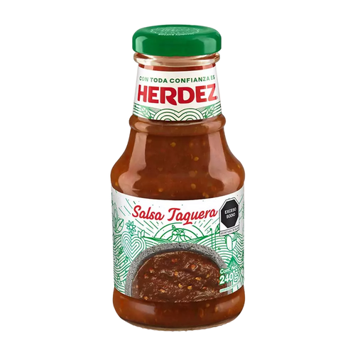 Herdez Salsa Taquera Glas 240 g