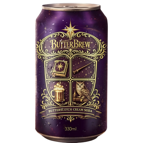BEVER HARRY POTTER 330 ML BUTTERSCOTCH CREAM SODA