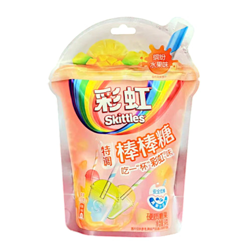 CARAMELOS SKITTLES 8 x 54 GR PALITOS FRUTAL