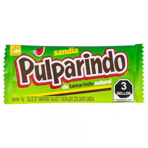 CARAMELO DE LA ROSA 20 x 14 GR PULPARINDO SANDIA