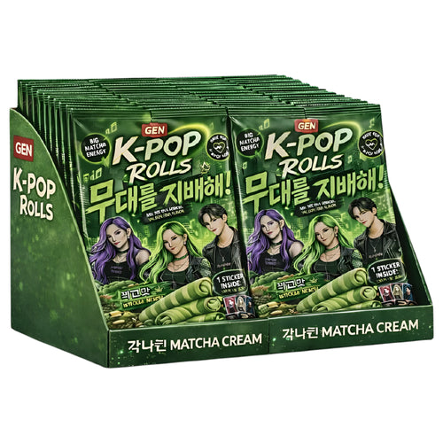 SNACK K POP ROLLS 120 GR MATCHA