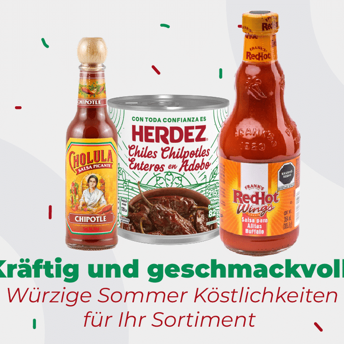 Strong and flavourful: spicy summer delicacies for your range