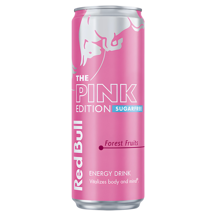 BEBIDA RED BULL 250 ML LA ROSA SIN AZÚCAR FRUTAS DEL BOSQUE