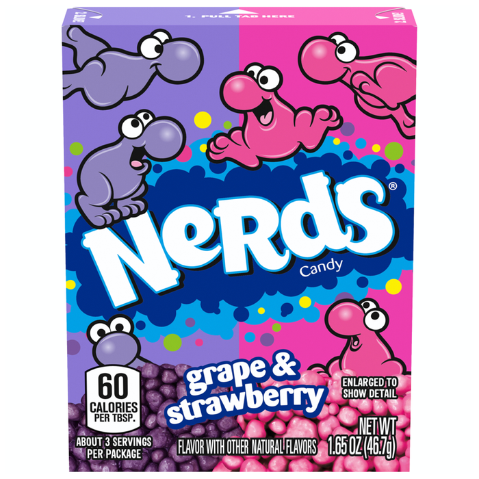 Nerds Traube-Erdbeere 36 x 46,7 g
