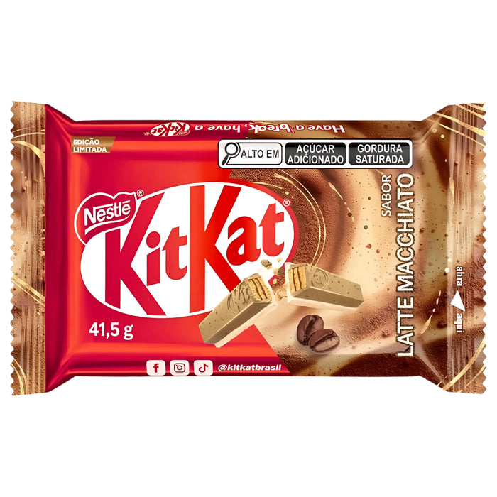CANDY KIT KAT 24 x 41.5 GR LATTE MACHIATO (BRAZIL)