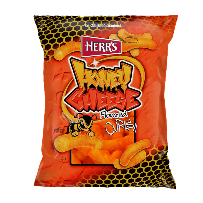 SNACK HERRS 28 GR HONEY CHEESE CURLS | 42 x 28g