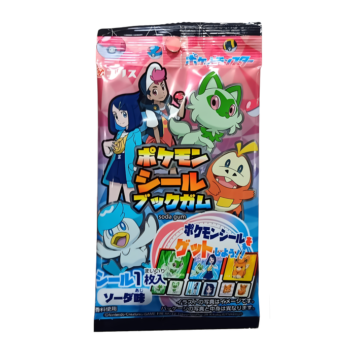 XPROD POKEMON 15 x 3.5 GR SEAL BOOK GUM ASIAN