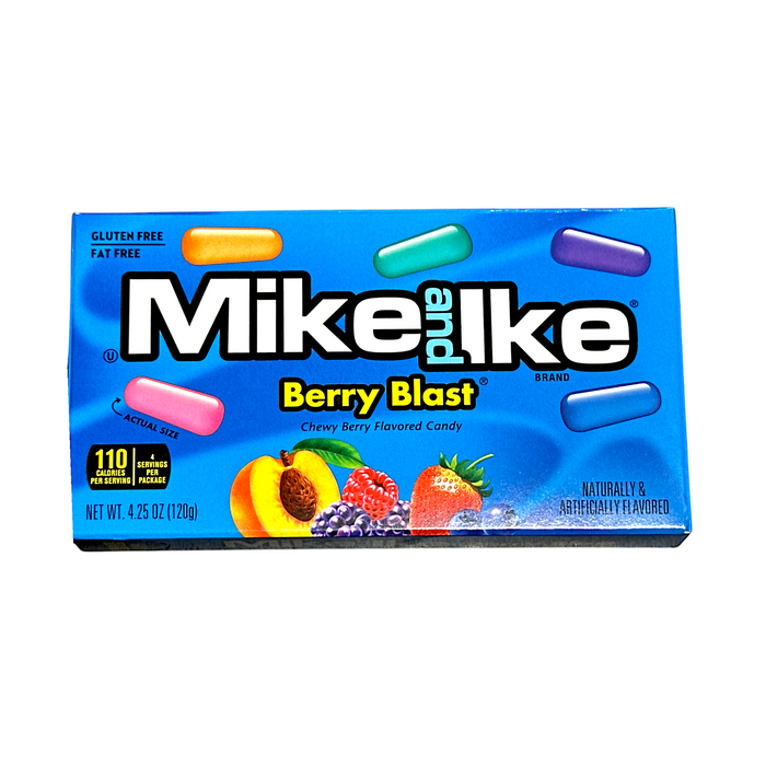 CANDY MIKE & IKE 120 GR BERRY BLAST THEATER BOX